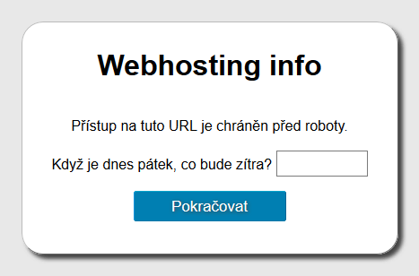 Ochrana před roboty